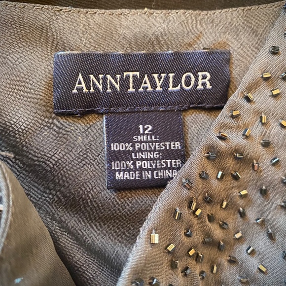 🌟VinTage🌟ANN TAYLOR Beaded Delicate Tank Top - Picture 4 of 15